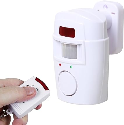 Motion Sensor Security Alarm.