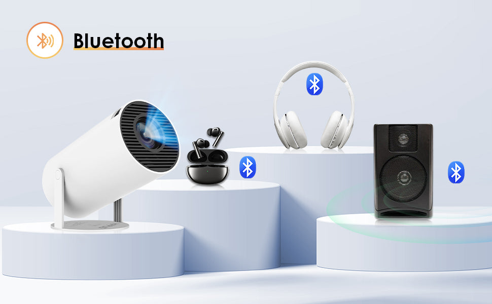 (Available on Pre-Order) 4K Mini Projector.