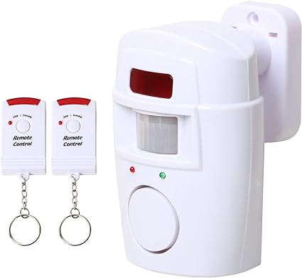 Motion Sensor Security Alarm.